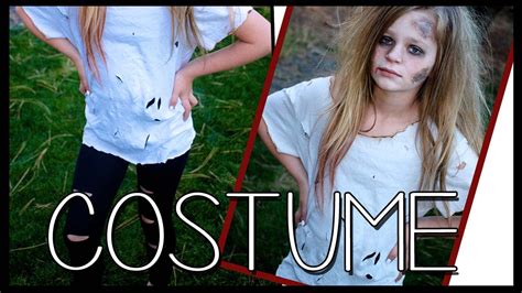 Diy Zombie Costume Free And Easy Halloween Youtube