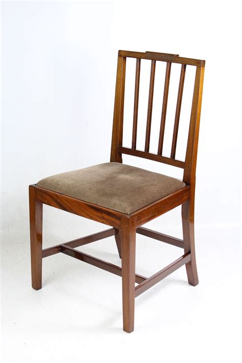 Shop wayfair for all the best mahogany kitchen & dining chairs. Set 4 Antique Georgian Mahogany Dining Chairs