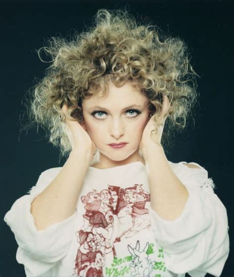 Alison Goldfrapp The Reason Why I Keep Trying To Achieve A Blonde Afro Her Hair Blonde Afro