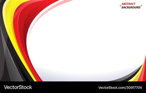 Abstract Black Yellow Red Background Royalty Free Vector