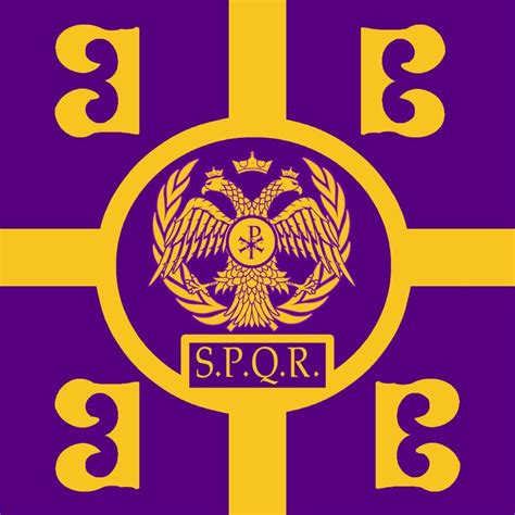 Alternate Byzantine Flag Byzantine Empire Byzantine Flag Art