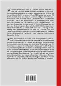 Missbrauchte Infanterie Von Maximilian Fretter Pico Buch