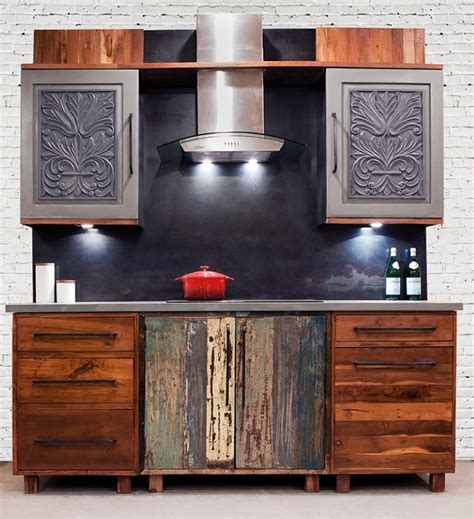 All prices shown are for a 10×10 kitchen. Kitchen Cabinets from Reclaimed Wood By Inde-Art Design ...