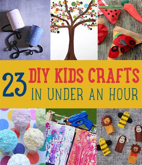 There are nooks and crannies, drawers, cubbies, and more that are small and big, for all sizes and varieties. DIY Kids Crafts You Can Make in Under an Hour DIY Ready