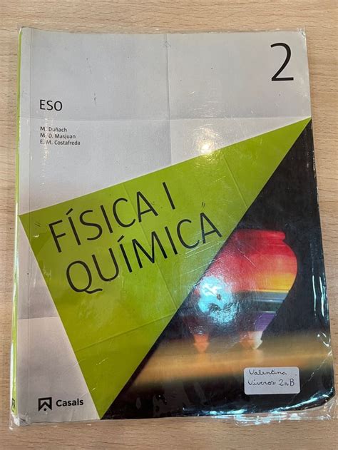 Libro Fisica Y Quimica 2 Eso De Segunda Mano Por 10 Eur En Barcelona En