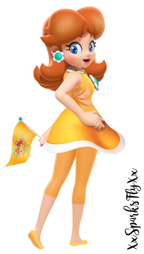 Princess Daisy By XxSparksFlyxX On DeviantArt Super Mario Bros Super