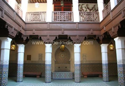 Guide To Disney World Fez House In Morocco Of The World Showcase At
