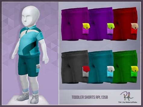 The Sims Resource Toddler Shorts Rpl135b