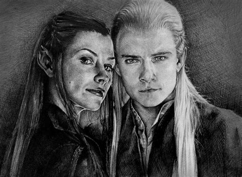 Legolas And Tauriel Hobbit By Dianaooops On Deviantart