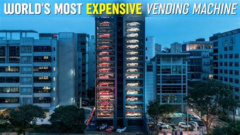 Worlds Most Expensive Vending Machine Its In Singapore Youtube