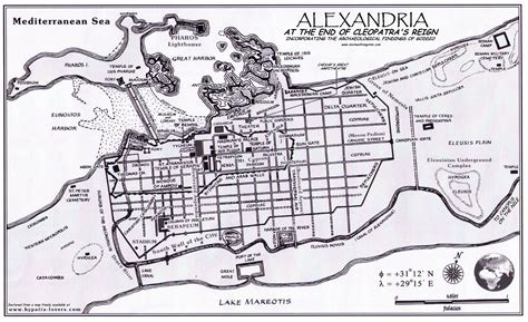 Image Result For Maps Of Ancient Alexandria Egypt