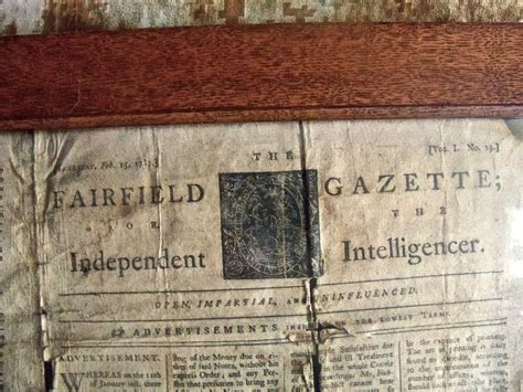 Fairfield Ct 375 Years Of History 1st Newspaper Marcia Miners
