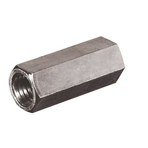 Boltmaster 11845 38 Right Hand Threaded Rod Zinc Plated Steel Coupler