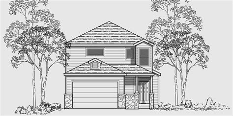 Duplex house plans are quite common in college cities and towns where there is a need for affordable temporary housing. Narrow Lot House & Tiny / Small Home Floor Plans ...
