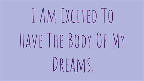 affirmations for your dream body winning affirmations