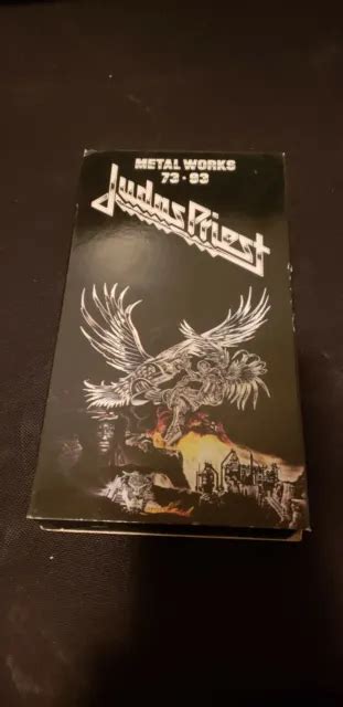 Vintage 1993 Judas Priest Metal Works 73 93 Vhs Video Tape Heavy Thrash