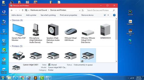 How To Configure Shared Network Printer In All Windows Youtube