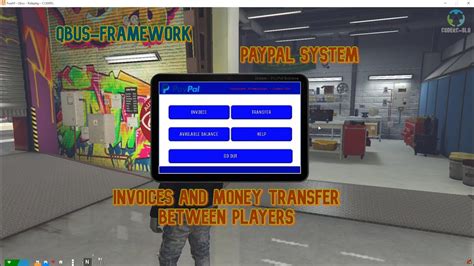 Qbus Qbus Fivem Invoices Transfer Money Paypal System Fivem