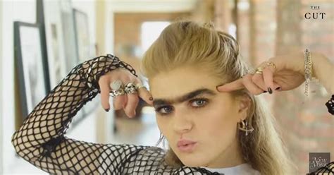 Model Sophia Hadjipanteli Embraces Unibrow That Polarizes Social Media