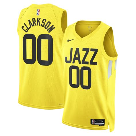 Mens Utah Jazz Jordan Clarkson 202223 Icon Edition Basketball Jersey
