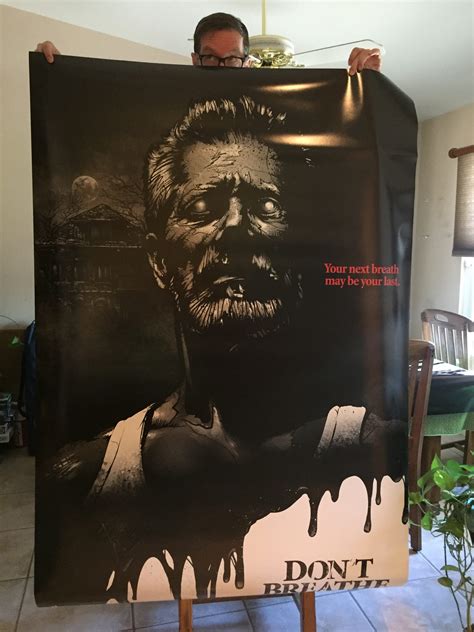 I feel this is my first film, the. Sony Home Entertainment - Don't Breathe - Poster Posse