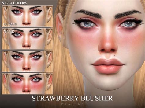 Sims 4 Toddler Blush Skin Details Aslidaho