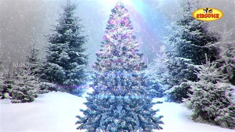 Merry Christmas Best Animated Christmas Tree Kidsone Youtube