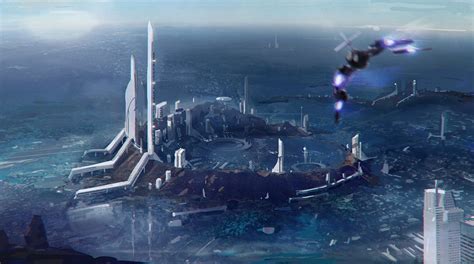 Mass Effect Concept Art Shows Ideas That Havent Yet Been Brought To Life