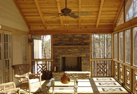 Integrating An Outdoor Fireplace Into Your Nashville Screened Porch