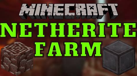 Netherite Farm For Minecraft Bedrock Edition On Mcpe Playstation Xbox