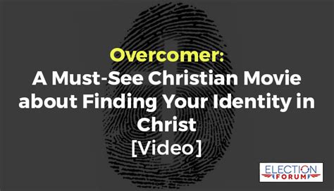 Overcomer christian movie, who are you? Overcomer: A Must-See Christian Movie about Finding Your ...