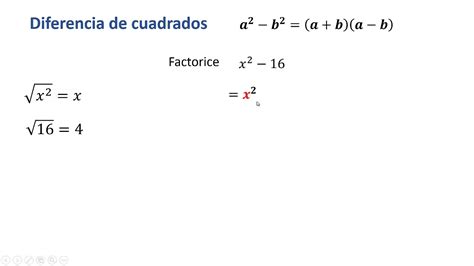 Diferencia De Cuadrados Youtube