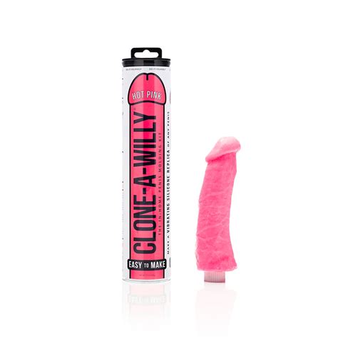 Clone A Willy Hot Pink Kit Vibrator Dildo Hot Pink