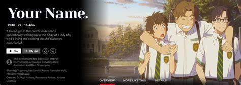 Share kimi no na wa to your friends! Is Your Name on Netflix? How to Watch Your Name on Netflix ...