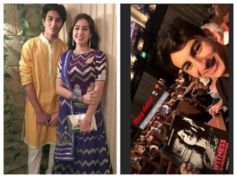 Sara Ali Khan And Brother Ibrahim Enjoy A Play Date In London