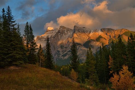 Canadian Rockies Mountain Sunset Photograph By Stephen Vecchiotti Pixels