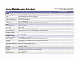 Pictures of Landscape Maintenance Schedule Template