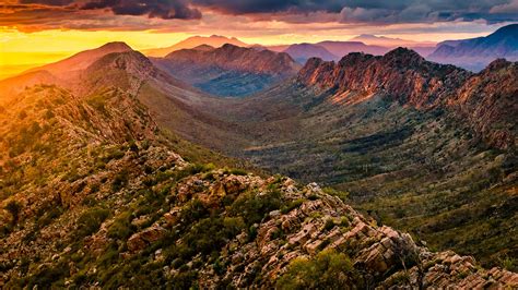 Sun Sets Over An Iconic Australian Landscape By Microsoft Wallpapers