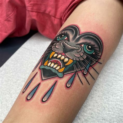 10 Traditional Panther Head Tattoo That Will Blow Your Mind