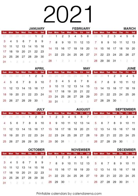To grab the calendars, just click the images below. 2021 Calendar : blank calendar printable - Calendarena