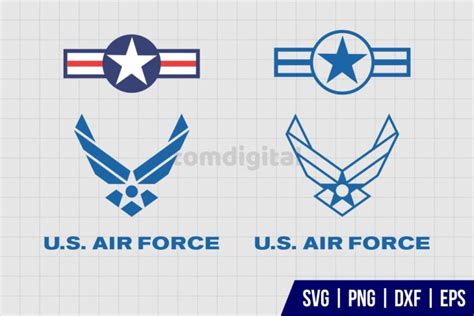 Us Air Force Logo Svg Bundle Gravectory