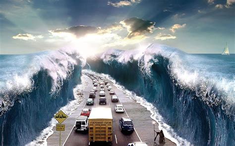 Tsunami Wallpaper 66 Images