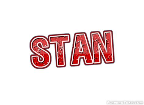 Stan Logo Free Name Design Tool From Flaming Text