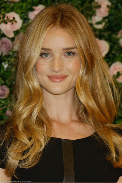 Caramel hair is super sexy and versatile. Pictures : Caramel Blonde Hair Color - Rosie Huntington ...