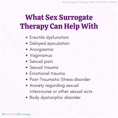 What Is Sexual Surrogate Therapy