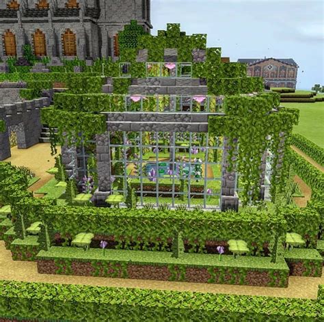 Minecraft Greenhouse Minecraft Garden Minecraft House Plans