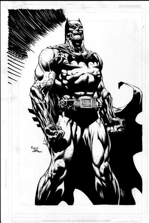 Batman Inks By Jpmayer On Deviantart