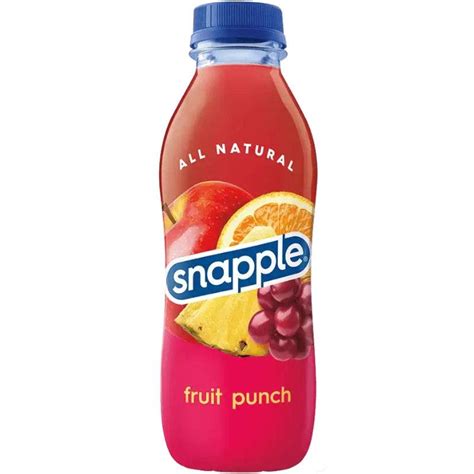 Snapple Fruit Punch Juice Snapple