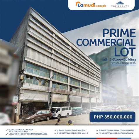 Prime Commercial Building For Sale In Divisoria Manila Property For
