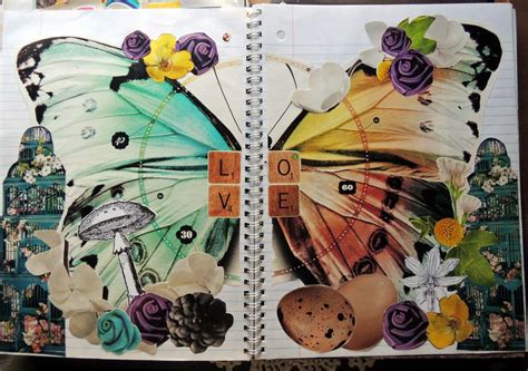 Collage Journaling Art Journal Pages Magazine Collage Art Journal